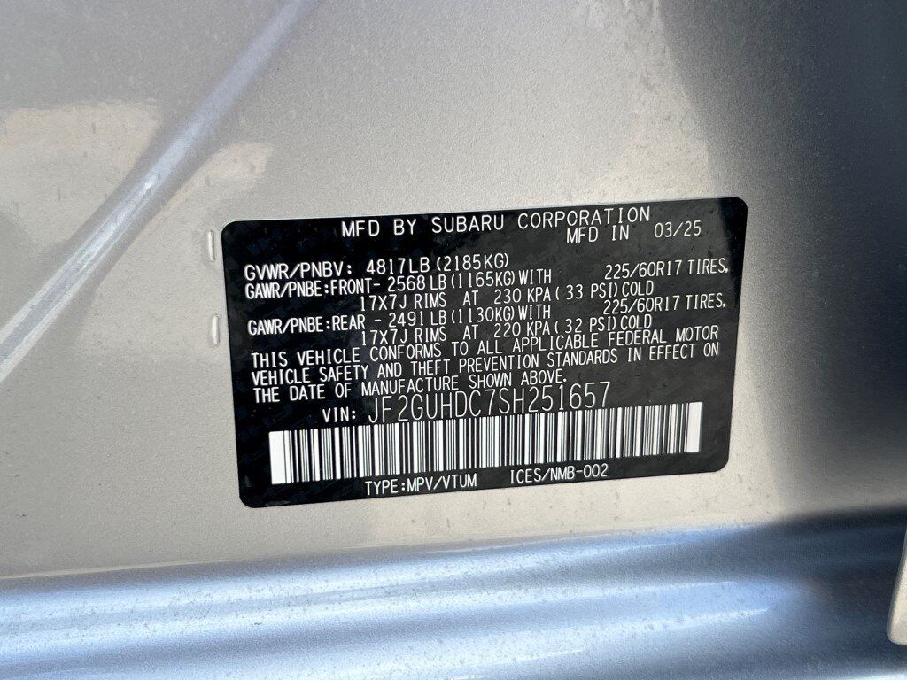 2025 Subaru Crosstrek Premium Springfield VA