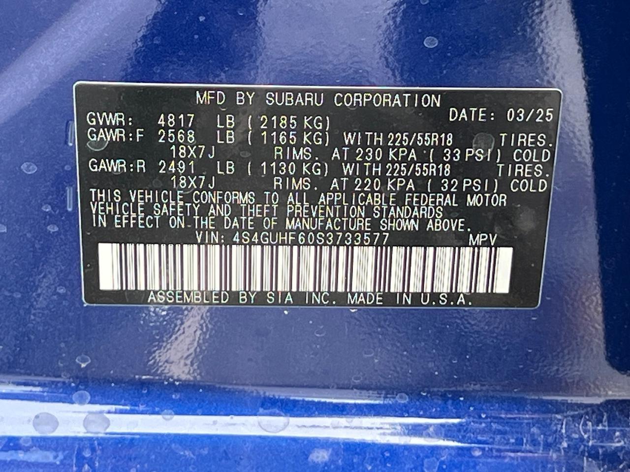 2025 Subaru Crosstrek Sport Hagerstown MD