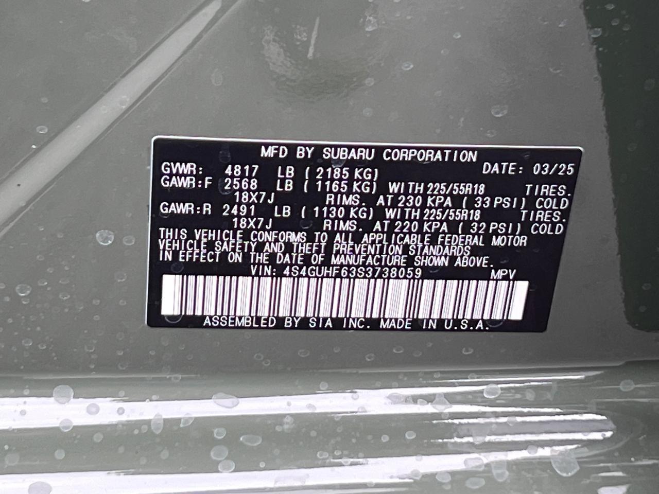 2025 Subaru Crosstrek Sport Hagerstown MD