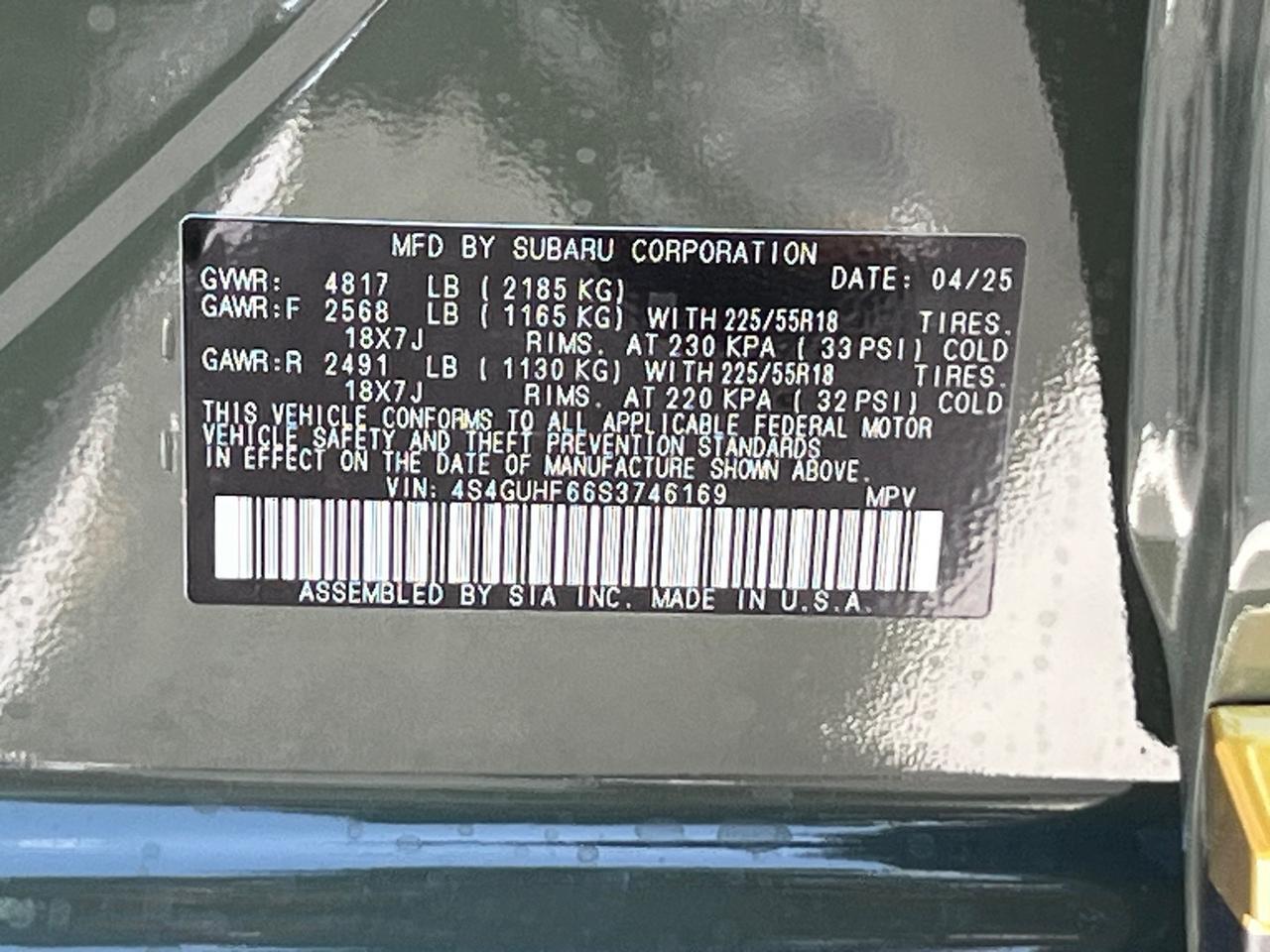 2025 Subaru Crosstrek Sport Hagerstown MD