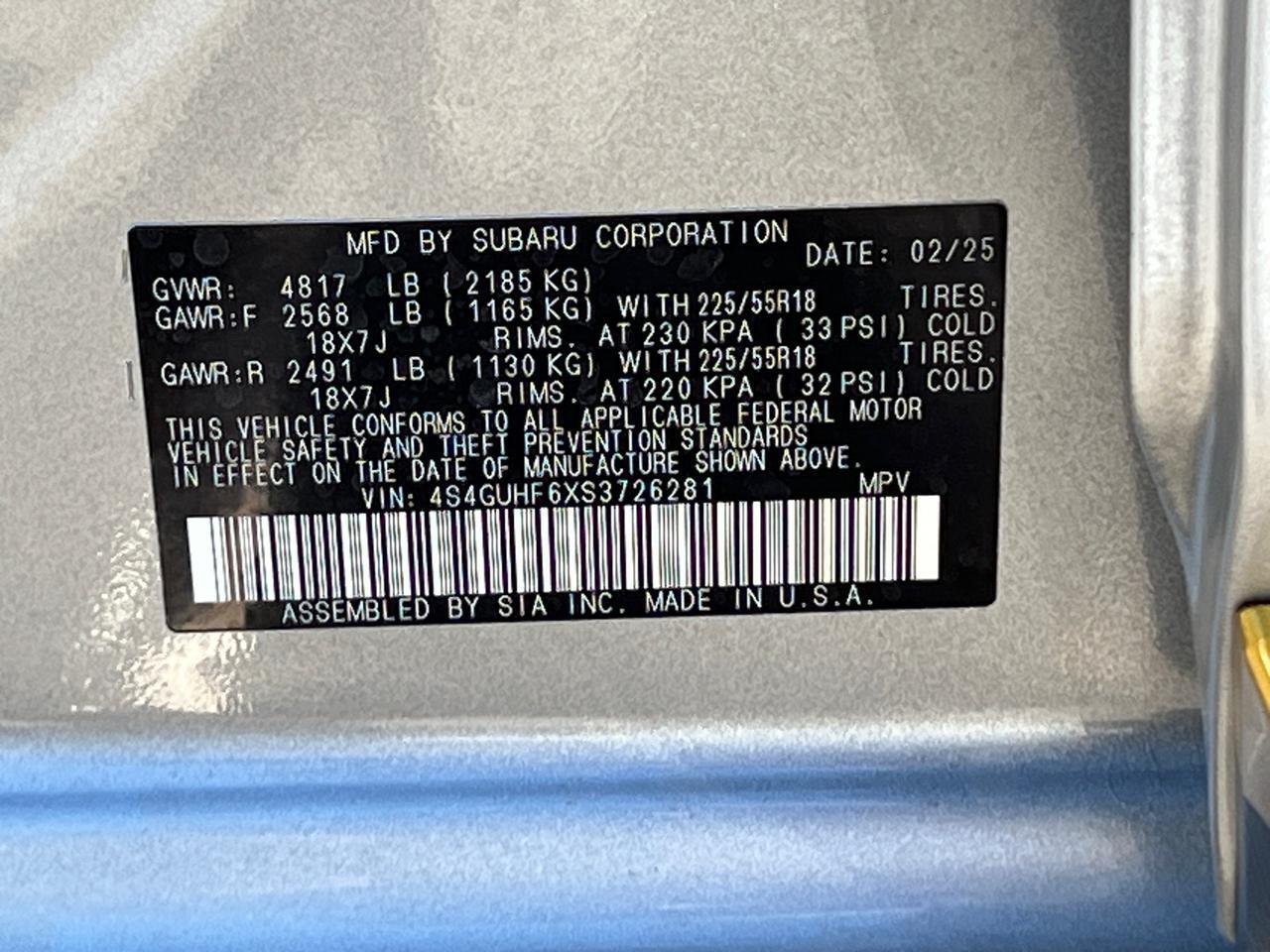 2025 Subaru Crosstrek Sport Hagerstown MD