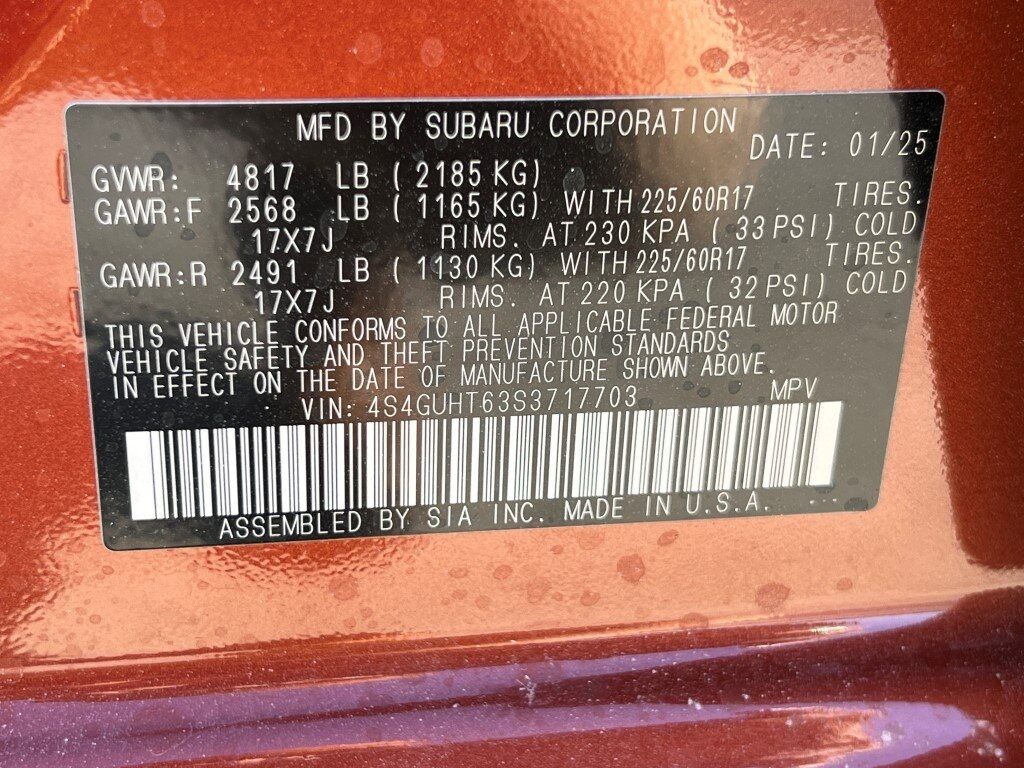 2025 Subaru Crosstrek Wilderness Springfield VA