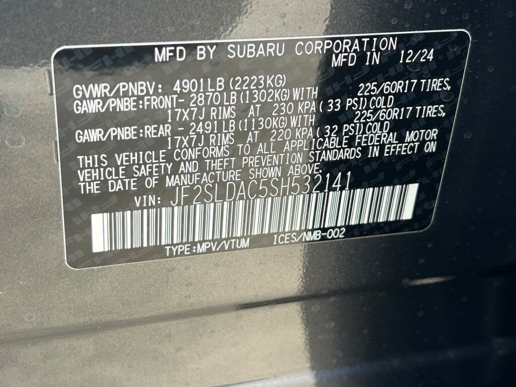 2025 Subaru Forester Base Springfield VA