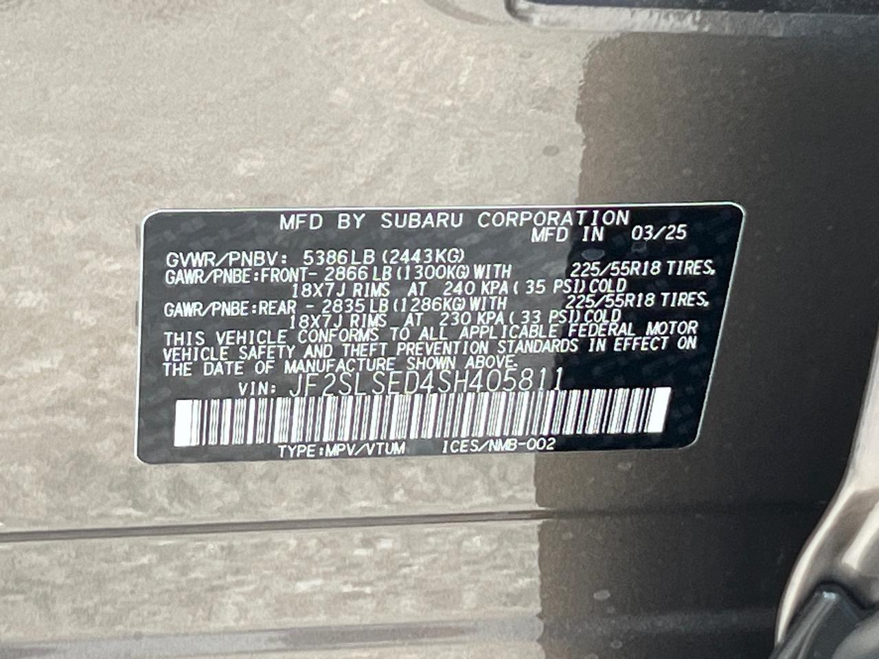 2025 Subaru Forester Hybrid Premium Hagerstown MD