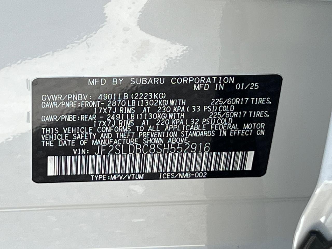 2025 Subaru Forester Premium Hagerstown MD