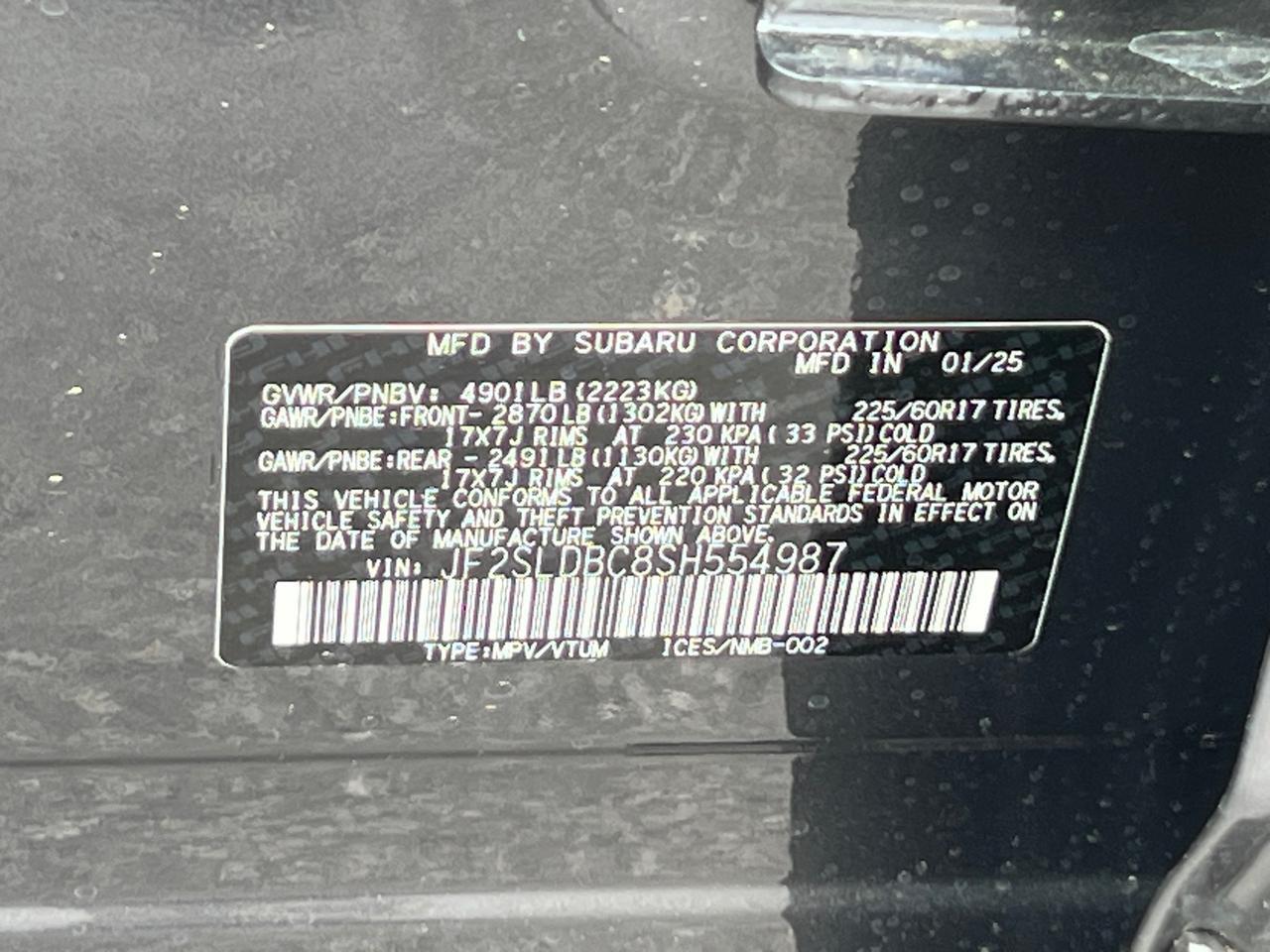 2025 Subaru Forester Premium Hagerstown MD