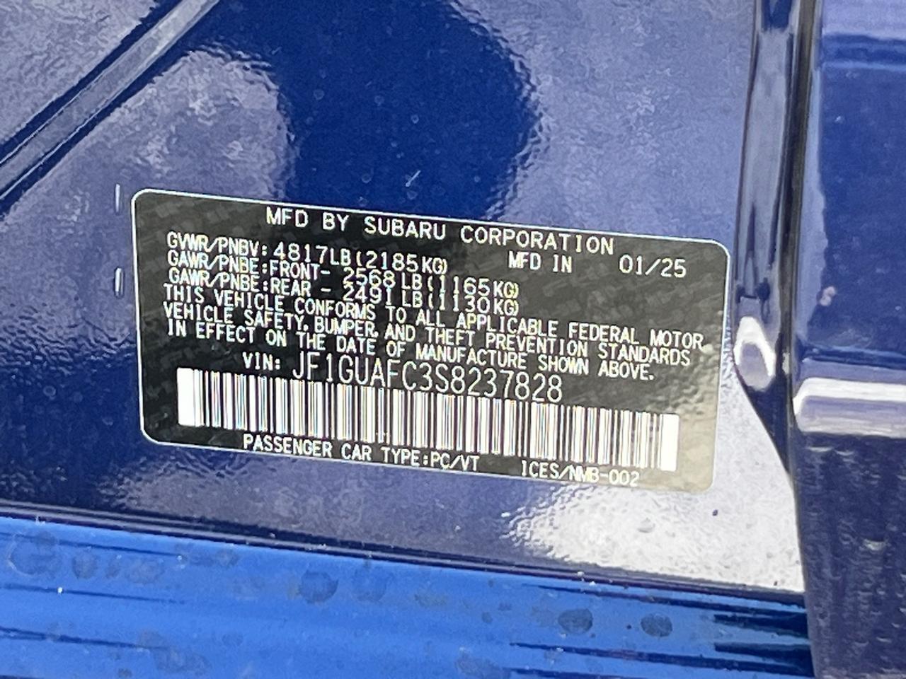 2025 Subaru Impreza Sport Hagerstown MD