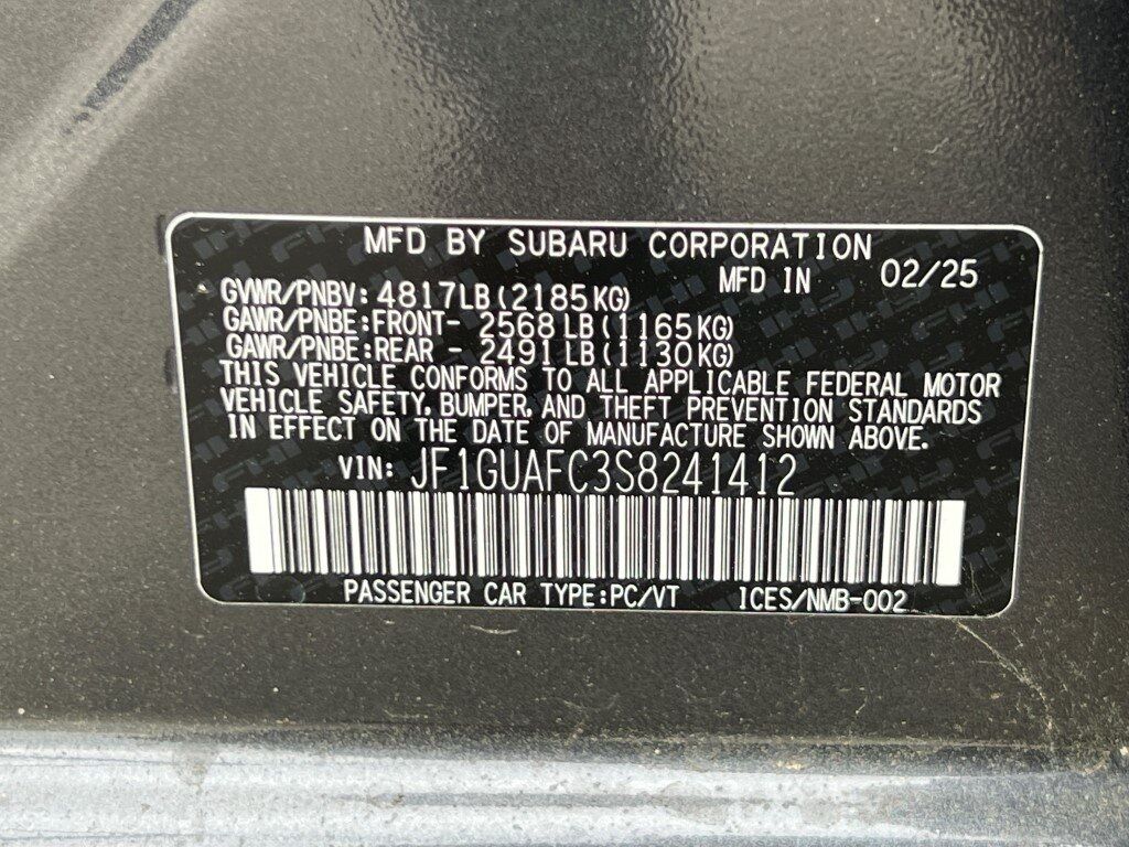 2025 Subaru Impreza Sport Springfield VA