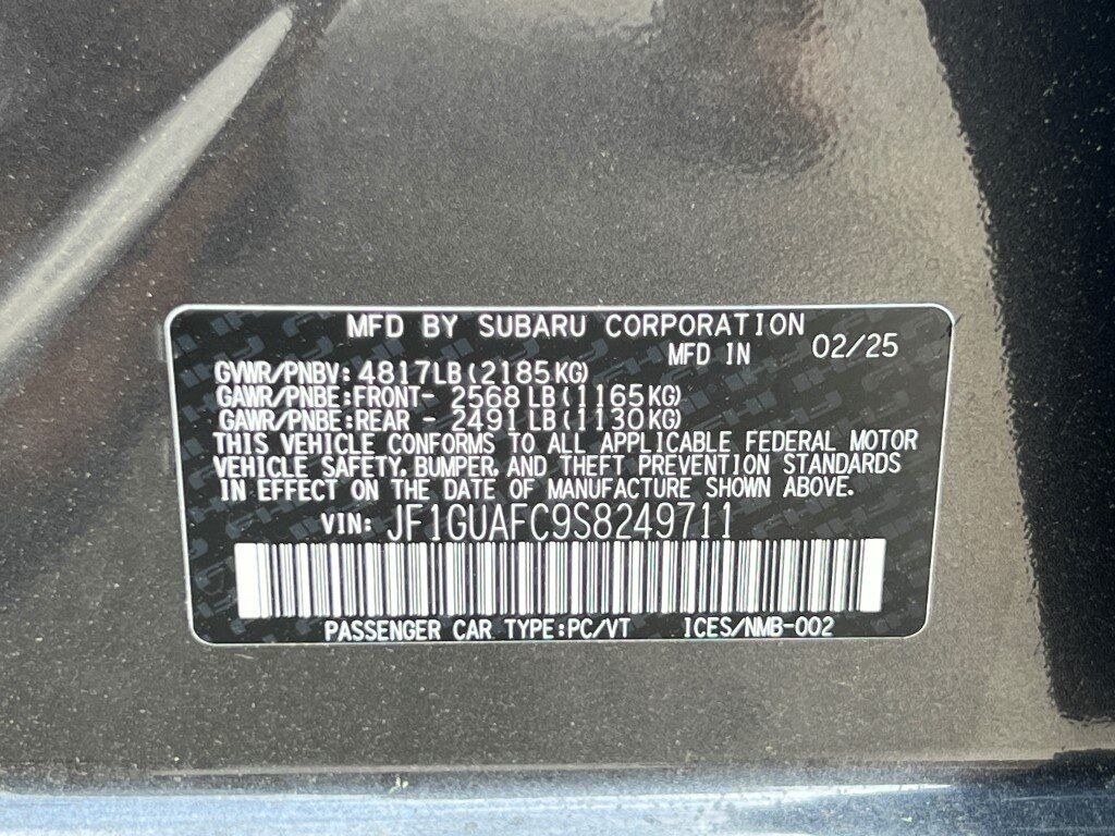 2025 Subaru Impreza Sport Springfield VA