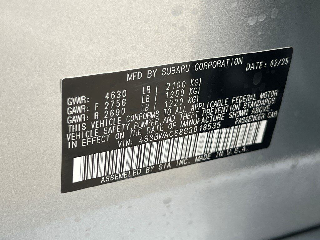 2025 Subaru Legacy Premium Springfield VA
