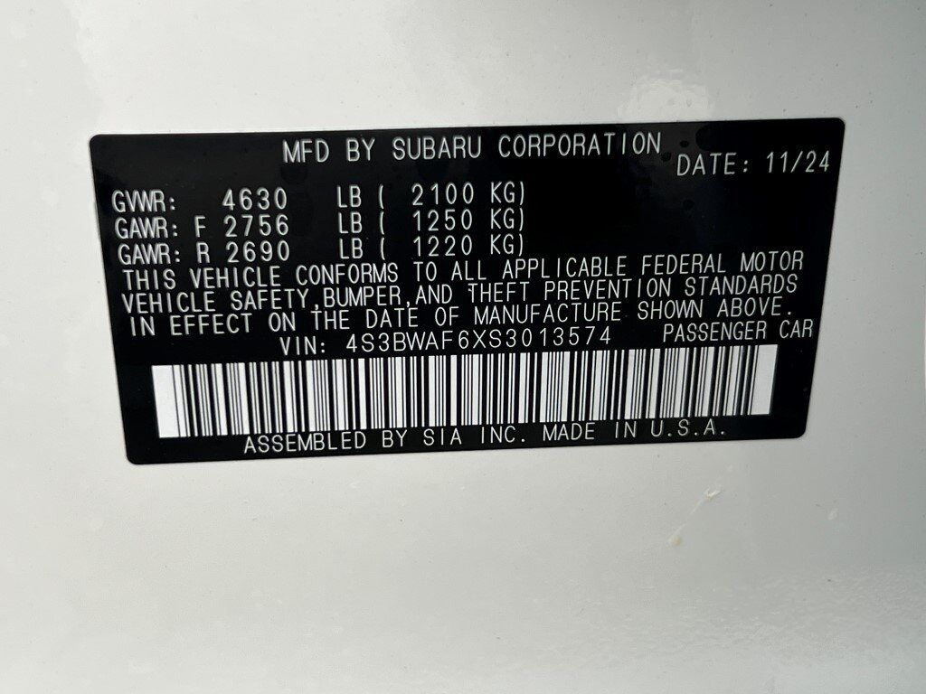 2025 Subaru Legacy Premium Springfield VA