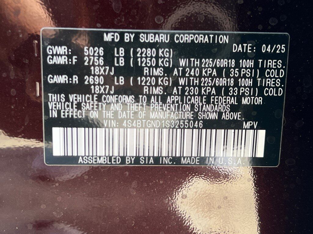 2025 Subaru Outback Limited XT Springfield VA