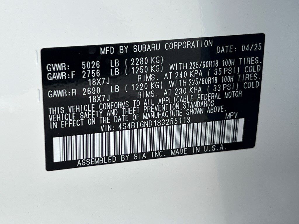 2025 Subaru Outback Limited XT Springfield VA