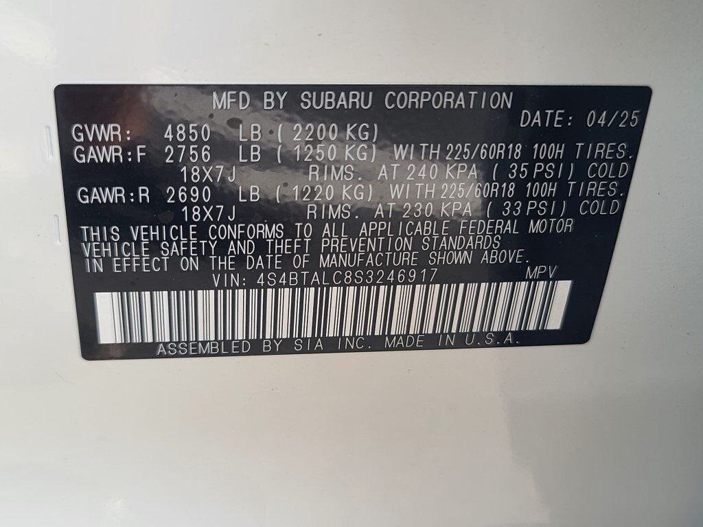 2025 Subaru Outback Onyx Edition Springfield VA