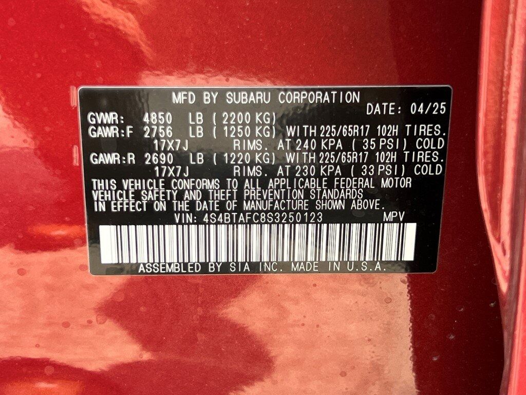 2025 Subaru Outback Premium Springfield VA