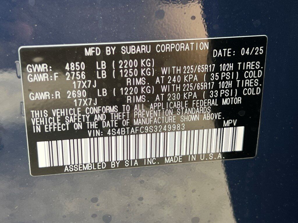 2025 Subaru Outback Premium Springfield VA