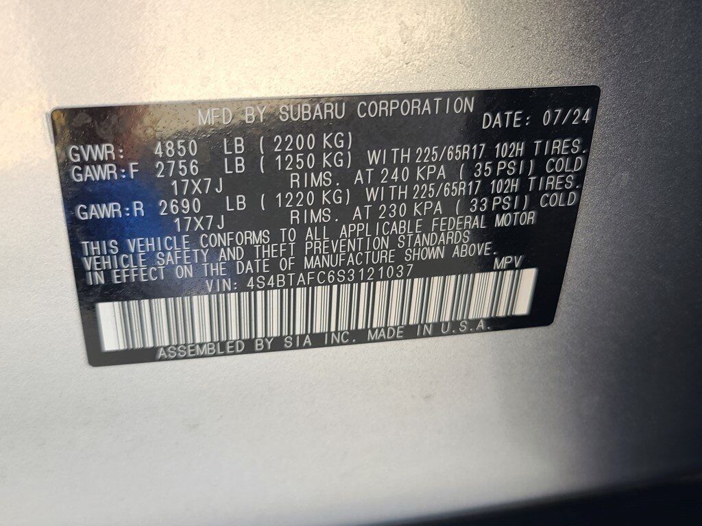 2025 Subaru Outback Premium Springfield VA