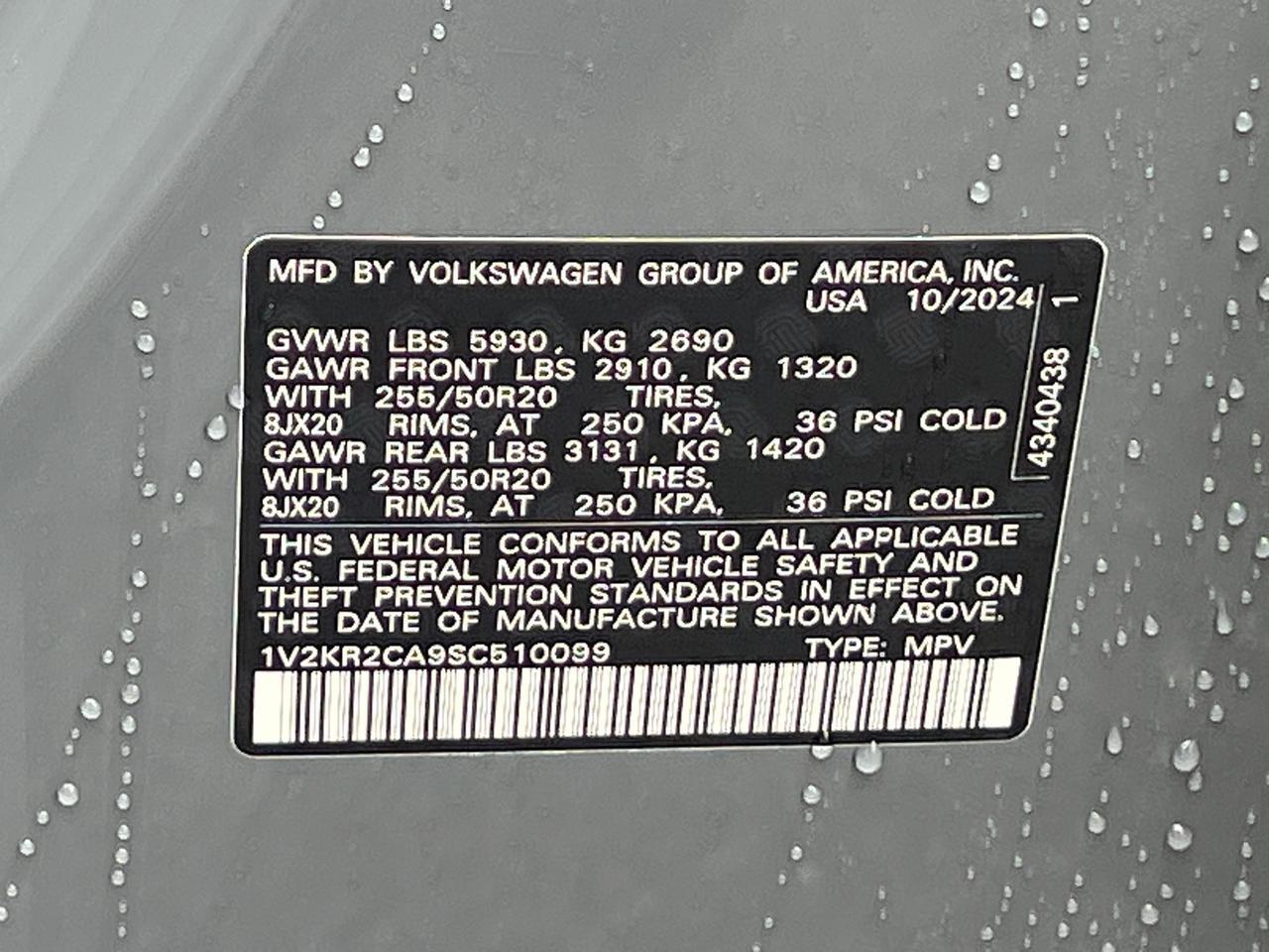 2025 Volkswagen Atlas 2.0T SE w/Technology Hagerstown MD