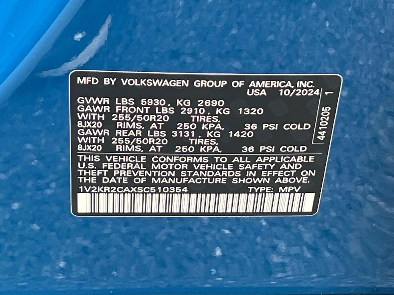 2025 Volkswagen Atlas 2.0T SE w/Technology Hagerstown MD
