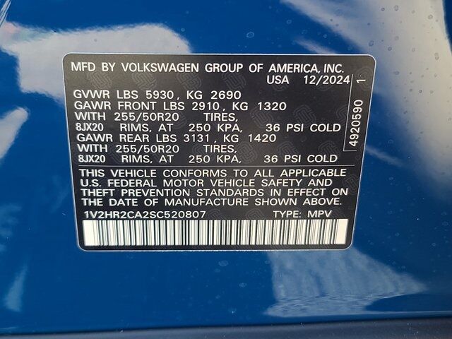 2025 Volkswagen Atlas 2.0T SE w/Technology Springfield VA