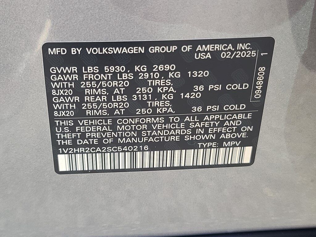 2025 Volkswagen Atlas 2.0T SE w/Technology Springfield VA