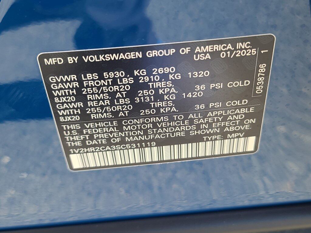 2025 Volkswagen Atlas 2.0T SE w/Technology Springfield VA