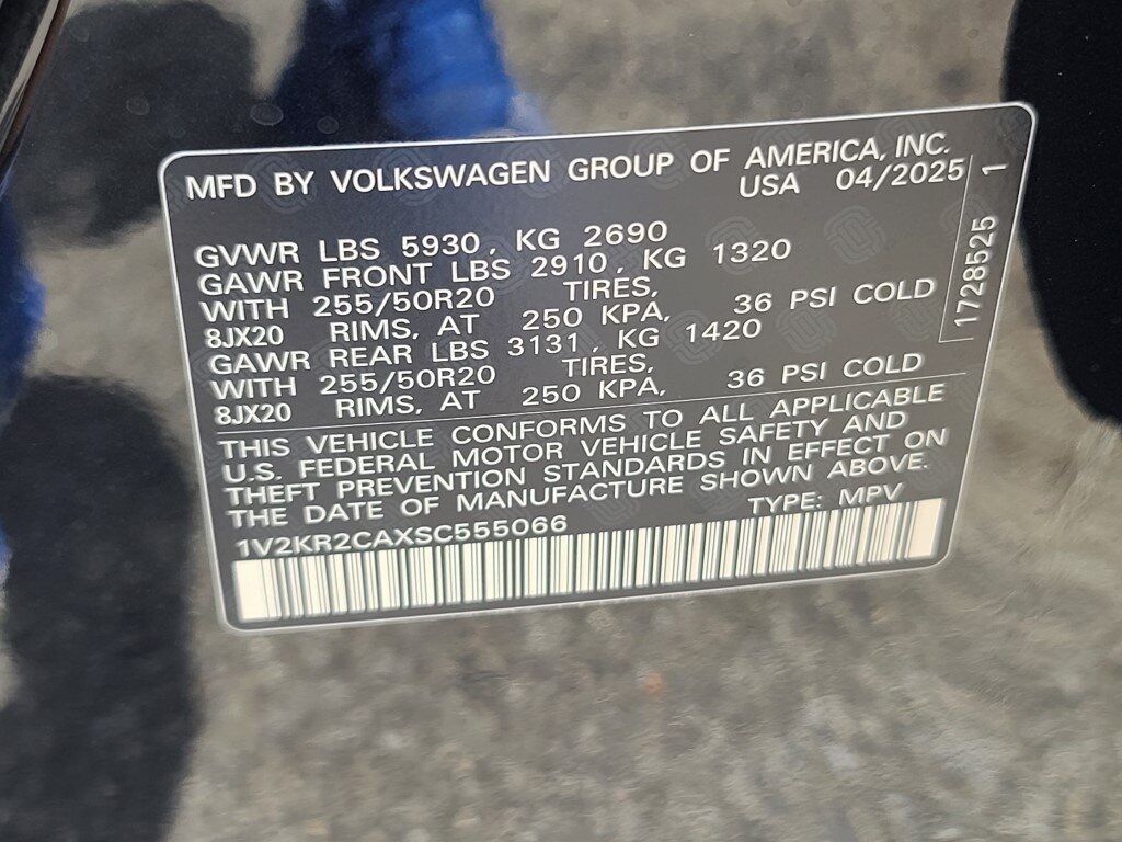 2025 Volkswagen Atlas 2.0T SE w/Technology Springfield VA