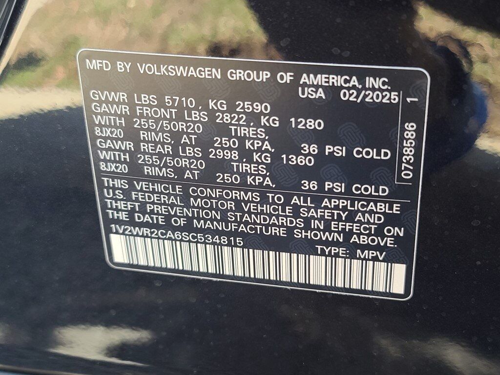 2025 Volkswagen Atlas 2.0T SE w/Technology Springfield VA