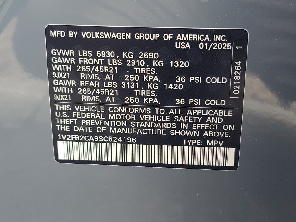 2025 Volkswagen Atlas 2.0T SEL Premium R-Line Springfield VA