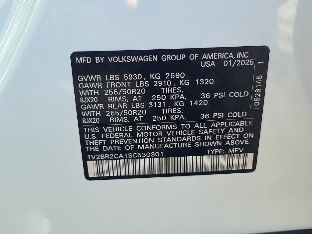 2025 Volkswagen Atlas 2.0T SEL Springfield VA