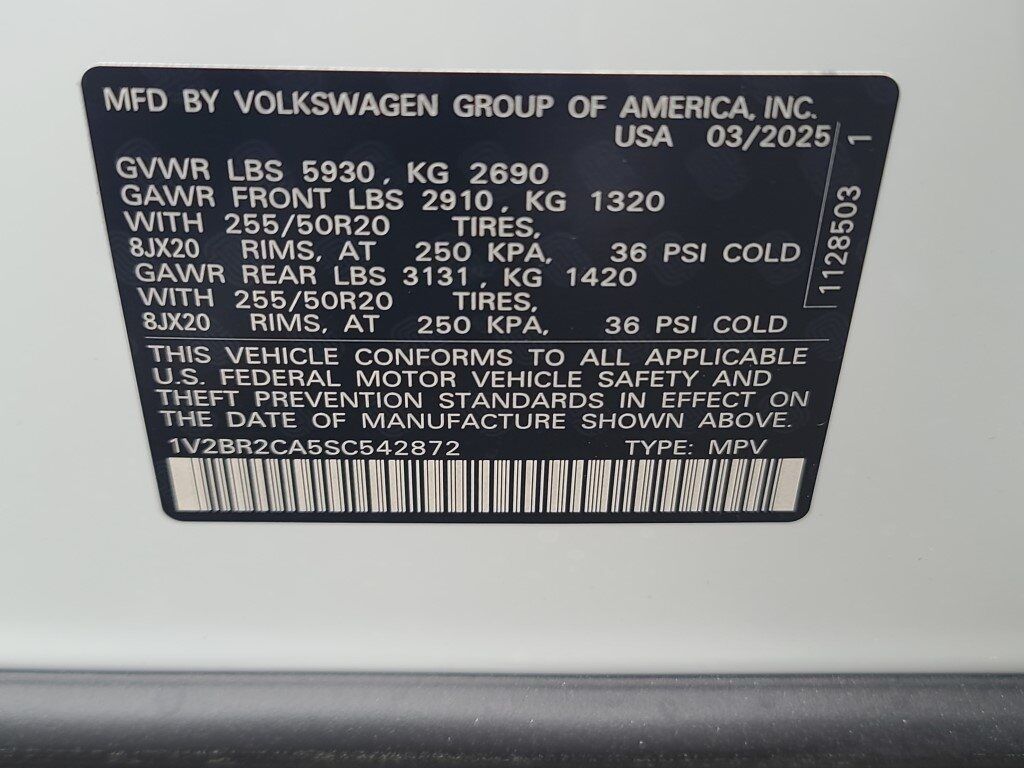 2025 Volkswagen Atlas 2.0T SEL Springfield VA