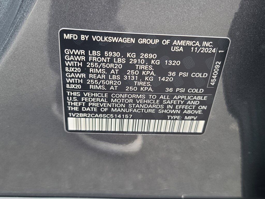 2025 Volkswagen Atlas 2.0T SEL Springfield VA