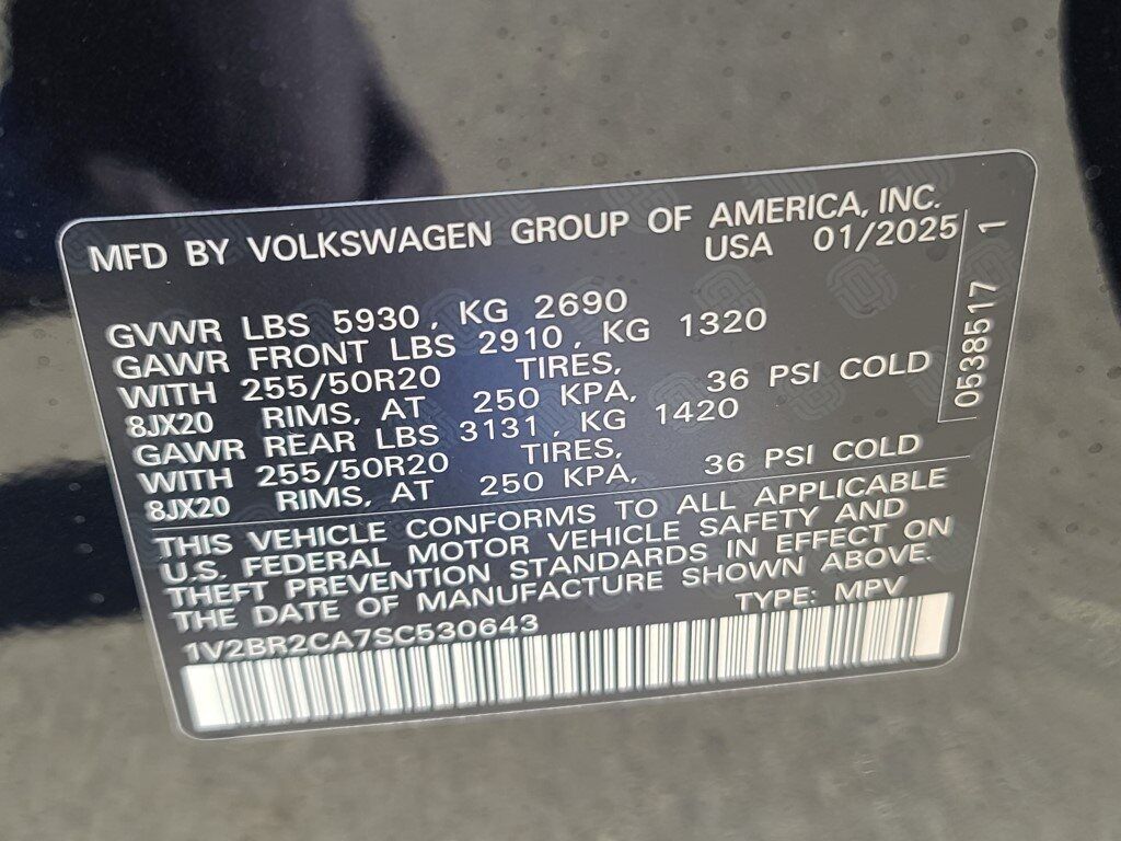 2025 Volkswagen Atlas 2.0T SEL Springfield VA