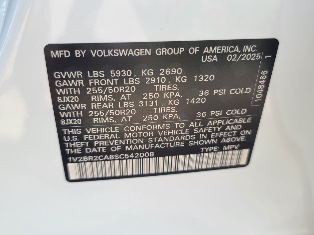 2025 Volkswagen Atlas 2.0T SEL Springfield VA