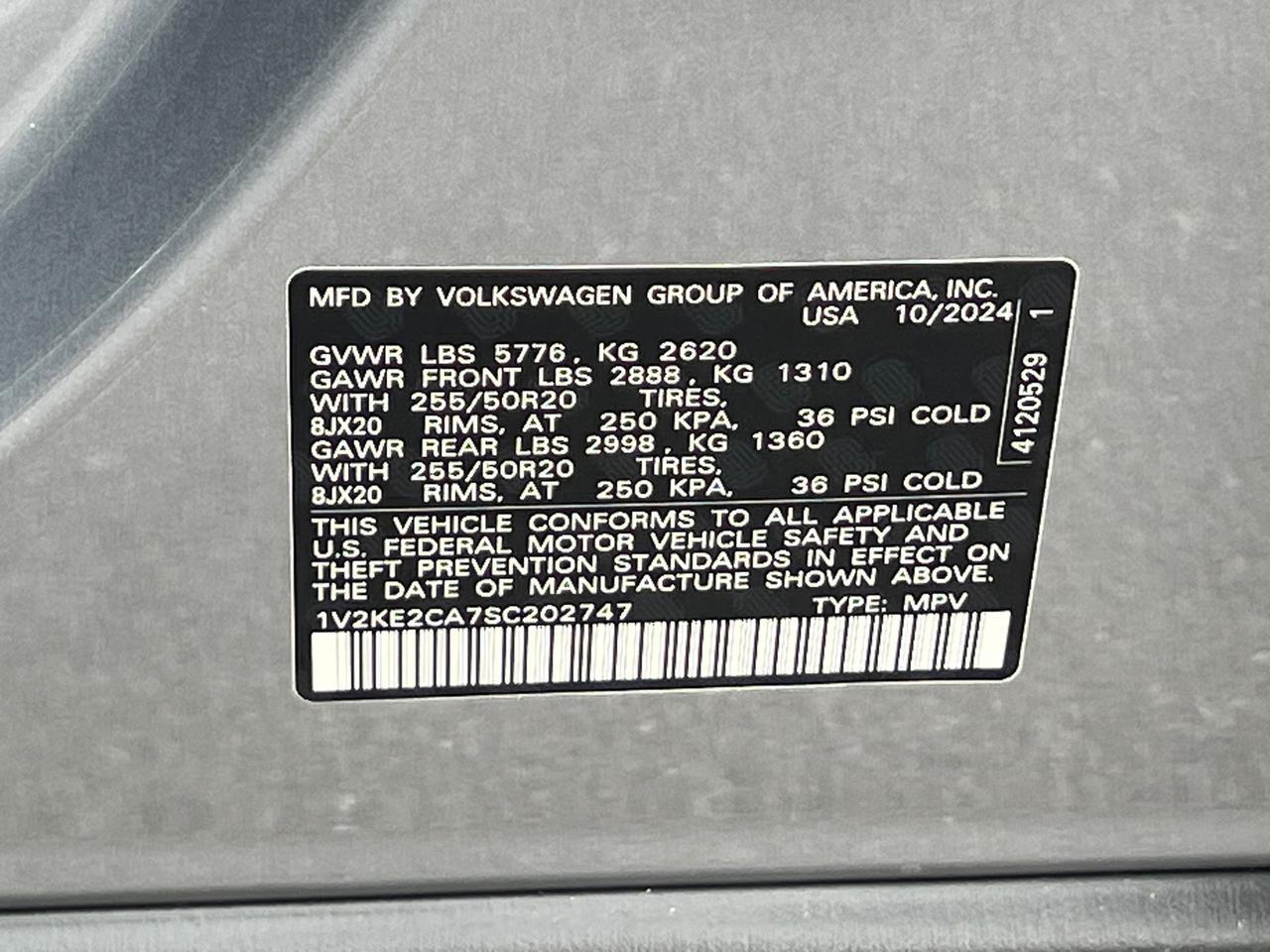 2025 Volkswagen Atlas Cross Sport 2.0T SE w/Technology Hagerstown MD