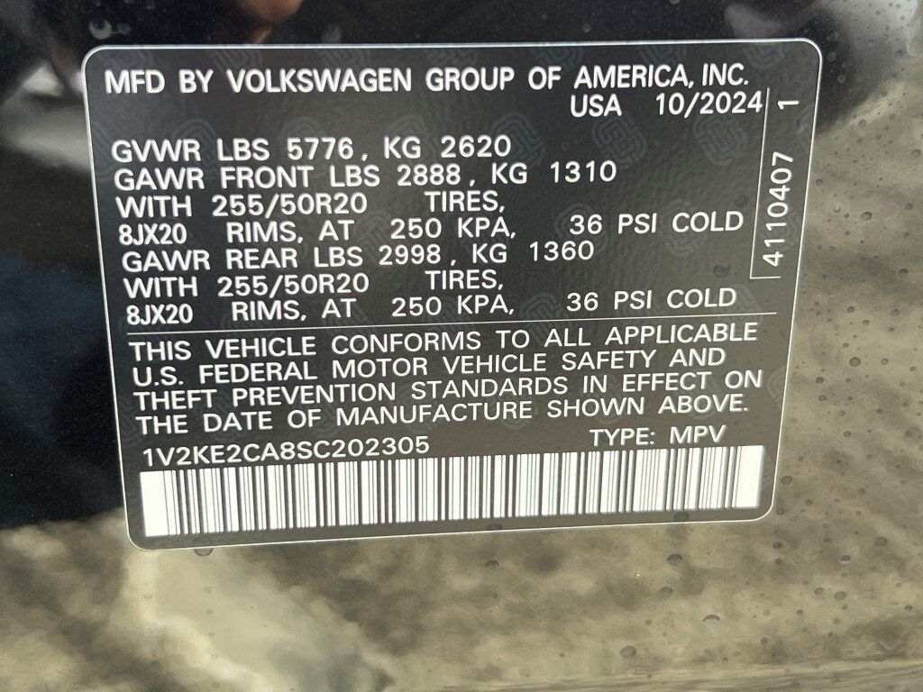 2025 Volkswagen Atlas Cross Sport 2.0T SE w/Technology Springfield VA