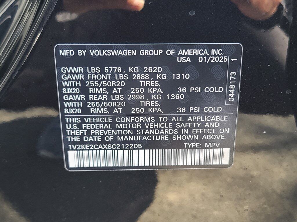 2025 Volkswagen Atlas Cross Sport 2.0T SE w/Technology Springfield VA