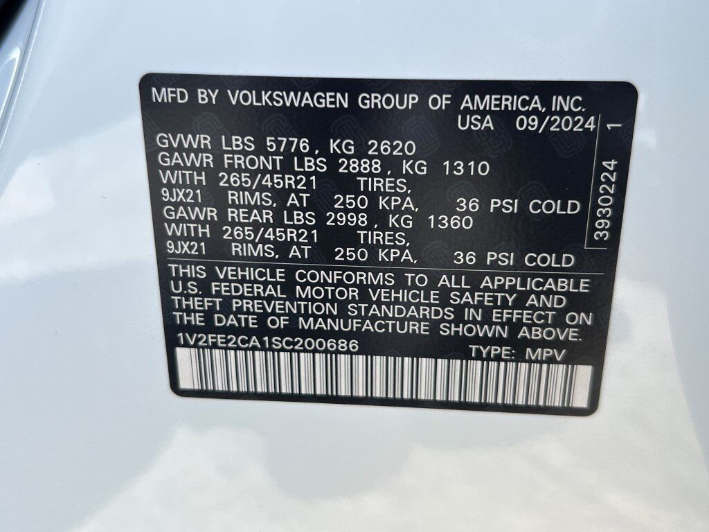 2025 Volkswagen Atlas Cross Sport 2.0T SEL Premium R-Line Springfield VA