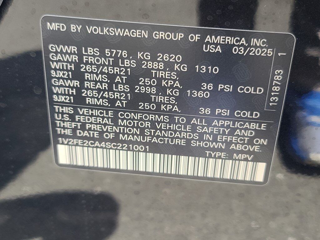 2025 Volkswagen Atlas Cross Sport 2.0T SEL Premium R-Line Springfield VA