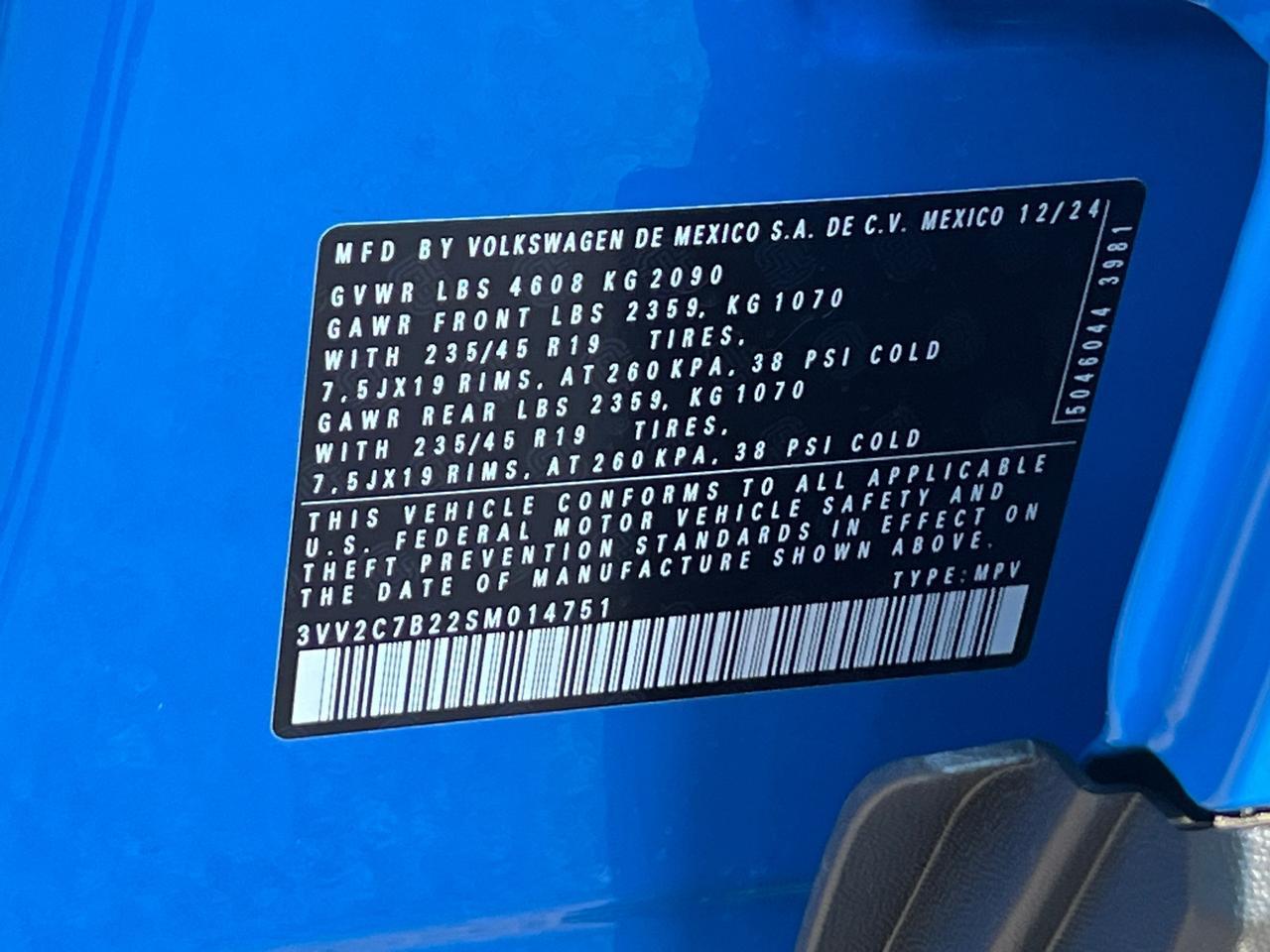 2025 Volkswagen Taos 1.5T SE Hagerstown MD