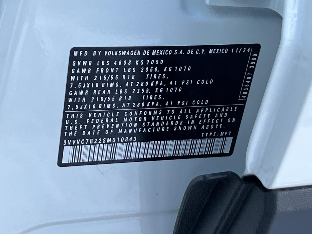 2025 Volkswagen Taos 1.5T SE Hagerstown MD