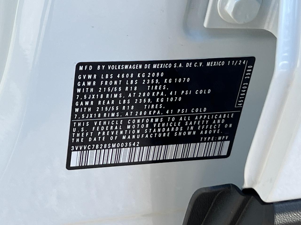 2025 Volkswagen Taos 1.5T SE Hagerstown MD