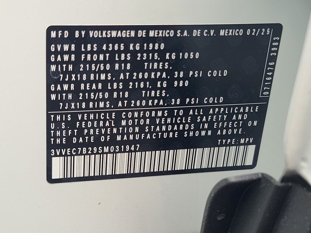 2025 Volkswagen Taos 1.5T SE Springfield VA